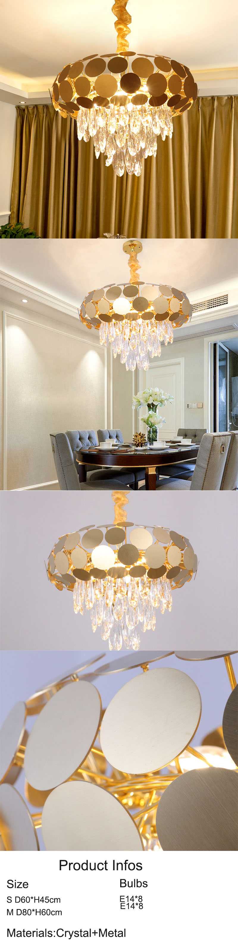 post contempoaray crystal luxlury chandelier for living room