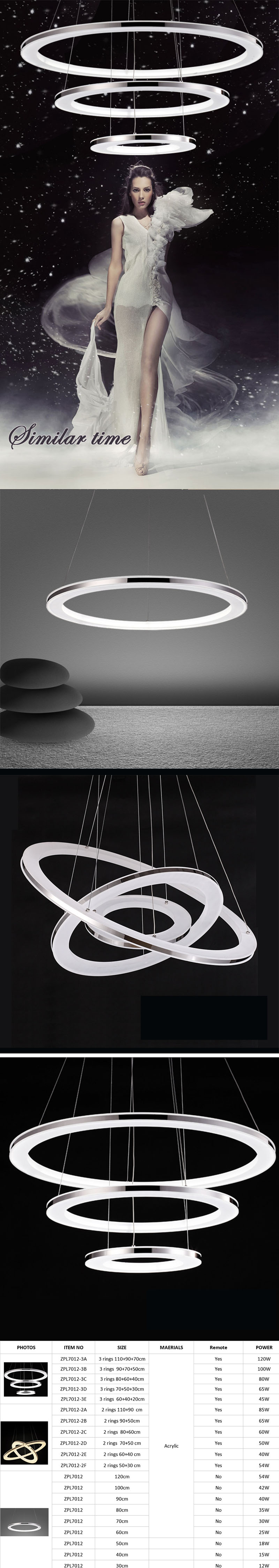 contemporary led hanging lamps