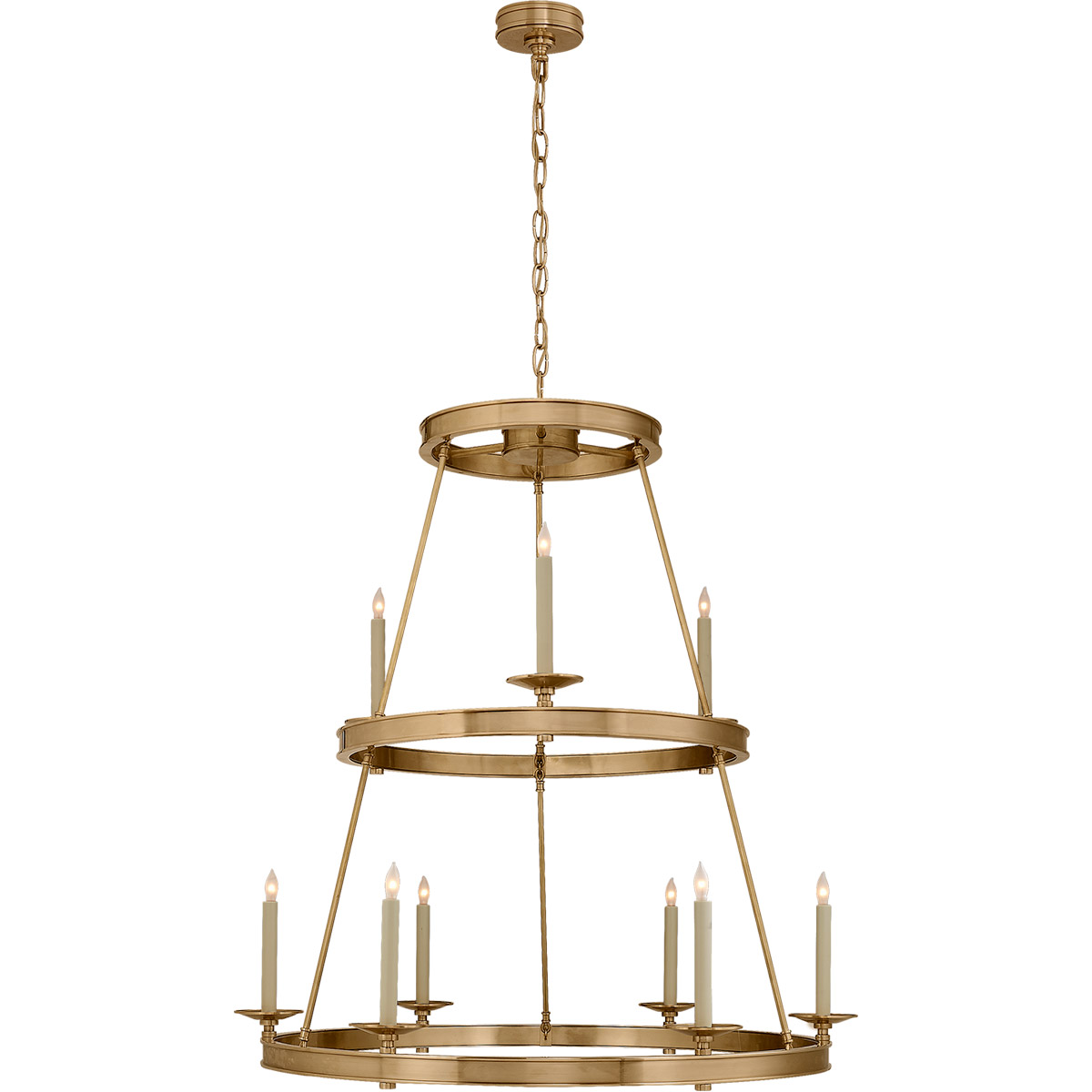 simple crystal chandelier