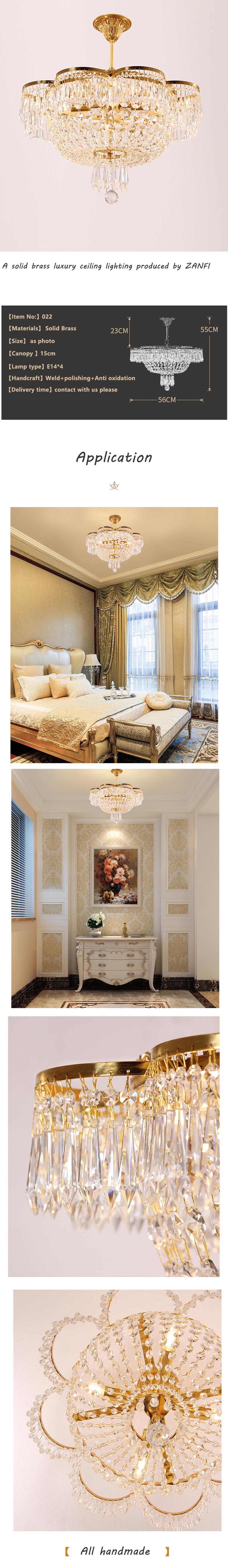 crystal pendant chandelier