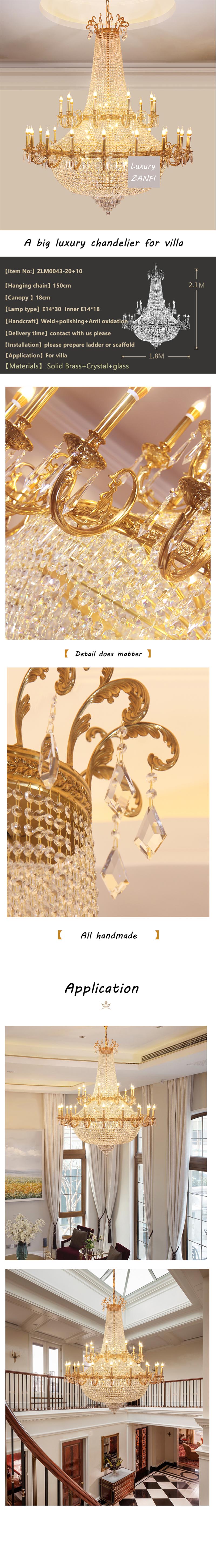 french empire crystal chandelier