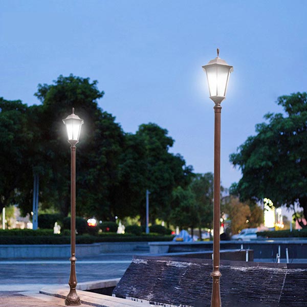outdoor light pole fixtures
