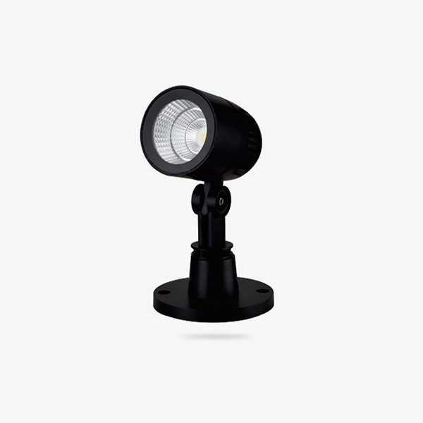 bright outdoor spotlights
