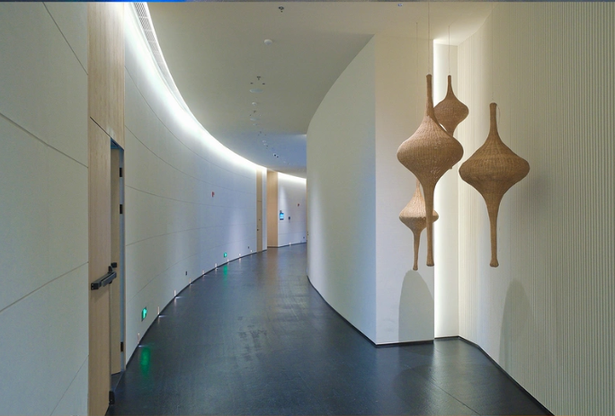 Rattan pendant lamp for hotel